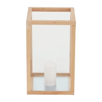 KONDELA Emet Typ 3 drevený lampáš 41 cm dub – Obrázok 11