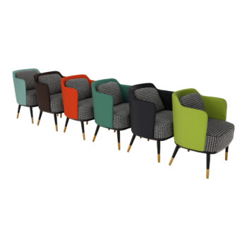 Dizajnové kreslo Emren je skvelou voľbou pre tých, ktorí hľadajú moderný a štýlový doplnok do svojho interiéru. Toto klasické kreslo vyniká svojím elegantným vzhľadom, ktorý kombinuje čiernobielu, hnedú a čiernu farbu. Je vyrobené z kvalitných materiálov ako ekokoža a látka, čo zaručuje jeho…