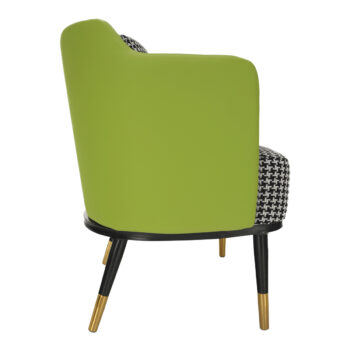 Predstavujeme vám dizajnové kreslo Emren, ktoré vyniká svojím moderným vzhľadom a elegantnou kombináciou farieb čiernobielej, zelenej a čiernej. Toto klasické kreslo je ideálnym doplnkom do každého interiéru, kde sa stane nielen praktickým miestom na sedenie, ale aj štýlovým prvkom vášho domova.…