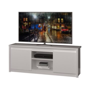 TV stolík Erodin 2D/125 v elegantnej bielej farbe je ideálnym riešením pre moderné interiéry. Tento kus nábytku od značky KONDELA ponúka nielen praktickosť, ale aj štýlový vzhľad, ktorý sa hodí do každej obývačky. S rozmermi 125,4 cm na šírku, 50 cm na výšku a 36,2 cm na…