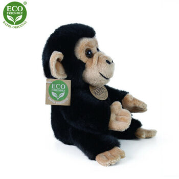 Eco-Fiendly Rappa šimpanz/opice sedící 18 cm