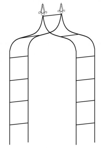 Elegantná záhradná pergola