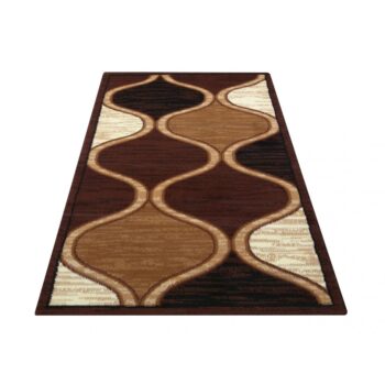 Elegantný koberec v odtieňoch hnedej Šírka: 80 cm | Dĺžka: 150 cm