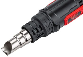 Elektrická teplovzdušná pištoľ RTOP0138 s nastaviteľnou teplotou a príslušenstvom