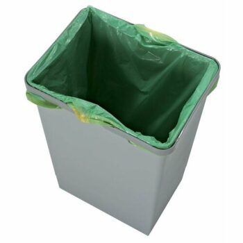 Elletipi Plastový kôš s rukoväťami 8 l, sivá , 8 l