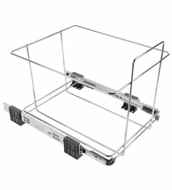 Elletipi Vstavaný odpadkový kôš ECOFIL - výsuvný s rámom, 8 + 8 + 8 l