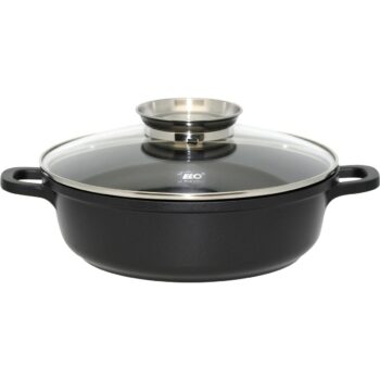 Elo 19632 Pekařská forma so skleneným poklopom aaromatickou rukoväťou Alucast 32 cm, 32 cm