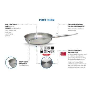 Elo 24548 Panvica Profi Therm 28 cm, 28 cm