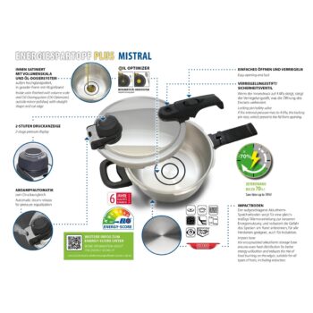 Elo 88622 Premium Tlakový hrniec Mistral 4,5 l