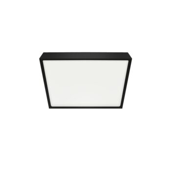 Emithor Stropné LED svietidlo LENYS III. 27023, 9 x 9 cm, 6W, IP20/IP44, čierna, 9 x 9 cm
