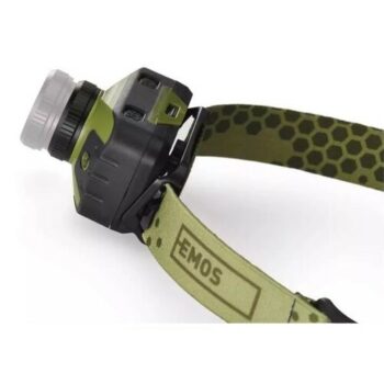 Emos P3539 LED čelovka CREE + RED LED s fokusom