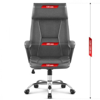 Ergonomická otočná kancelárska stolička HC-1023 Grey