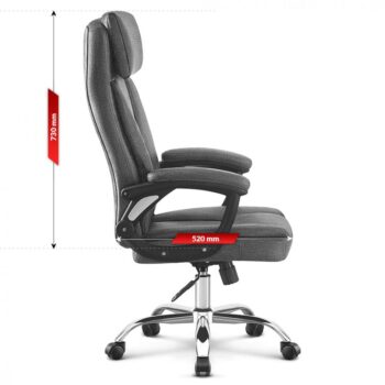 Ergonomická otočná kancelárska stolička HC-1023 Grey