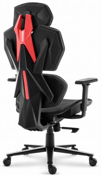 Ergonomická textilná otočná kancelárska stolička - HC-1010 Black