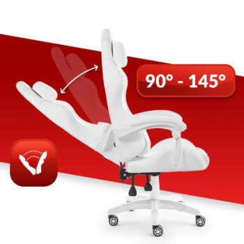 Ergonomické herné kreslo HC-1014 - biele