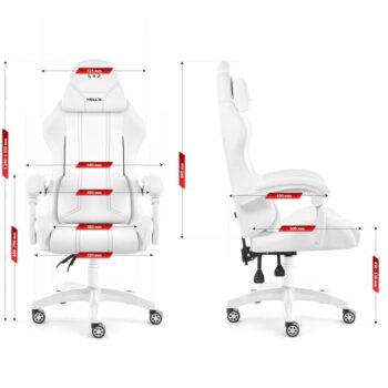 Ergonomické herné kreslo HC-1014 - biele