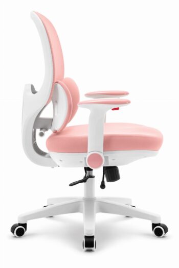 Ergonomické ružové detské kreslo HC-999 - látkové