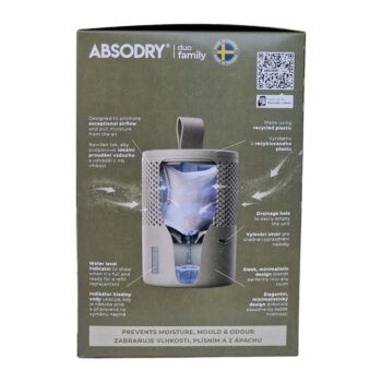 Everbrand pohlcovač vlhkosti Absodry Duo Family Bag 6-series, do 50 m3, zelená