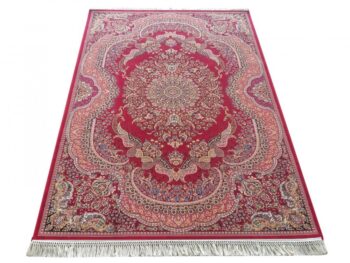 Exkluzívny červený koberec s krásnym vzorom Šírka: 150 cm | Dĺžka: 230 cm