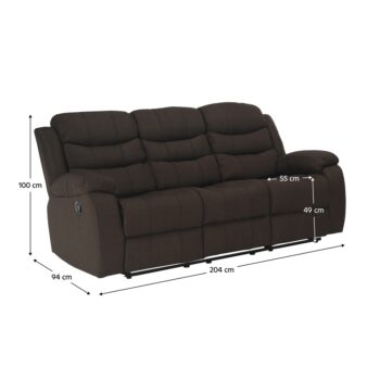 Predstavujeme vám modernú sedaciu súpravu Sedacia súprava 3+2+1 Fabron 2 New v elegantnej hnedej farbe, ktorá sa stane skvelým doplnkom vášho interiéru. Táto súprava je ideálna pre tých, ktorí hľadajú kombináciu štýlu a funkčnosti.