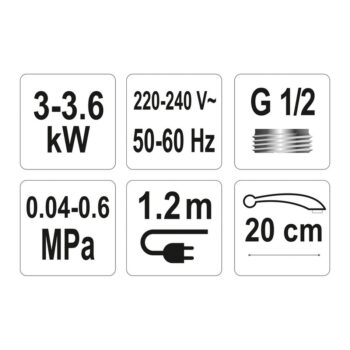 FALA Batéria drezová s elektrickým ohrievačom vody (20 cm) TO-75932