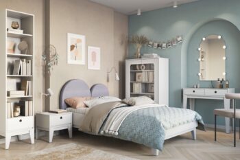 Zrkadlo FALIN je originálnym prvkom vašej spálne, či detskej izby najmä vďaka studenému osvetleniu. Krásne vyzerá zavesené nad ďalšími prvkami zo sektoru FALIN, napríklad nad toaletným stolíkom, či posteľou.Rozmery (š,v,h) 55x96x2