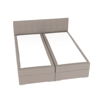 Boxspringová manželská posteľ Ferata TV Komfort 180 v elegantnej sivohnedej (taupe) farbe je ideálnym riešením pre moderné interiéry. Táto posteľ, značky KONDELA, ponúka nielen štýlový vzhľad, ale aj praktické funkcie, ktoré ocení každý dospelý užívateľ.