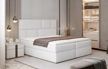 Elegancia a dokonalá mäkkosť je to, čím sa vyznačuje manželská posteľ FERINE 165. Detailné spracovanie postele perfektne zapadne do každej klasickej či modernej spálne. Základným parametrom pri výbere postele je najmä pohodlný matrac. Matrac postele má výšku 15 cm a pozostáva z kvalitných…