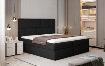 Elegancia a dokonalá mäkkosť je to, čím sa vyznačuje manželská posteľ FERINE 165. Detailné spracovanie postele perfektne zapadne do každej klasickej či modernej spálne. Základným parametrom pri výbere postele je najmä pohodlný matrac. Matrac postele má výšku 15 cm a pozostáva z kvalitných…