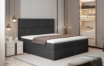 Elegancia a dokonalá mäkkosť je to, čím sa vyznačuje manželská posteľ FERINE 185. Detailné spracovanie postele perfektne zapadne do každej klasickej či modernej spálne. Základným parametrom pri výbere postele je najmä pohodlný matrac. Matrac postele má výšku 15 cm a pozostáva z kvalitných…