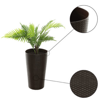 Plastový kvetináč Floron v elegantnej hnedej farbe je ideálnym riešením pre všetkých milovníkov rastlín, ktorí hľadajú moderný a praktický doplnok do svojho interiéru alebo exteriéru. Tento kvetináč od značky KONDELA sa vyznačuje jednoduchou montážou a je dodávaný už zmontovaný, čo vám ušetrí…