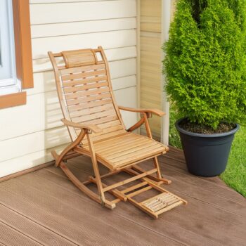 Nechajte sa uniesť do sveta relaxu a užite si chvíle pohody dreveným hojdacím kreslom FLOS, ktoré kombinuje prírodnú eleganciu s maximálnym komfortom. Kreslo je vyrobené z masívneho bambusového dreva v prírodnom dekóre. Disponuje opierkou hlavy, ergonomicky…
