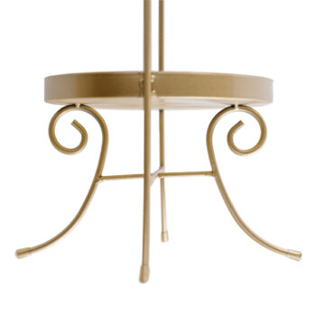 Stojan na šperky Franko v zlatej farbe je elegantným a praktickým doplnkom pre každú modernú domácnosť. Tento stojan, vyrobený z kvalitného kovu, ponúka nielen funkčnosť, ale aj štýlový vzhľad, ktorý sa hodí do akéhokoľvek interiéru. S výškou 50 cm a rozmermi 22 x 22 cm poskytuje dostatok…