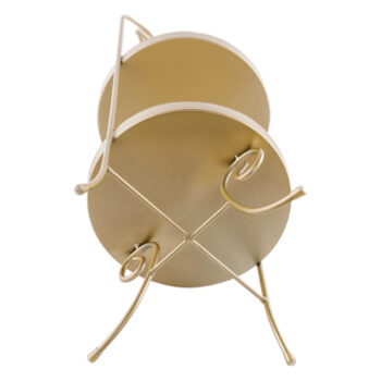 Stojan na šperky Franko v zlatej farbe je elegantným a praktickým doplnkom pre každú modernú domácnosť. Tento stojan, vyrobený z kvalitného kovu, ponúka nielen funkčnosť, ale aj štýlový vzhľad, ktorý sa hodí do akéhokoľvek interiéru. S výškou 50 cm a rozmermi 22 x 22 cm poskytuje dostatok…