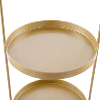 Stojan na šperky Franko v zlatej farbe je elegantným a praktickým doplnkom pre každú modernú domácnosť. Tento stojan, vyrobený z kvalitného kovu, ponúka nielen funkčnosť, ale aj štýlový vzhľad, ktorý sa hodí do akéhokoľvek interiéru. S výškou 50 cm a rozmermi 22 x 22 cm poskytuje dostatok…