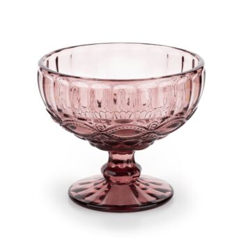 Predstavujeme vám elegantný pohár na zmrzlinu Fregata Typ 5, ktorý je ideálnym doplnkom pre každú domácnosť. Tento set obsahuje šesť kusov pohárov s objemom 300 ml, ktoré sú vyrobené z kvalitného skla a ponúkajú moderný vzhľad v jemnej ružovej farbe. Poháre sú navrhnuté tak, aby priniesli do…