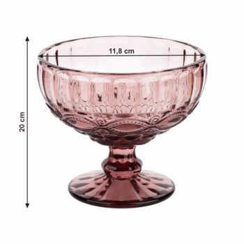 Predstavujeme vám elegantný pohár na zmrzlinu Fregata Typ 5, ktorý je ideálnym doplnkom pre každú domácnosť. Tento set obsahuje šesť kusov pohárov s objemom 300 ml, ktoré sú vyrobené z kvalitného skla a ponúkajú moderný vzhľad v jemnej ružovej farbe. Poháre sú navrhnuté tak, aby priniesli do…