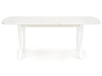 Rozkladací jedálenský stôl FRYDERYK 160/240 je vhodné umiestniť do klasicky zariadenej jedálne alebo kuchyne. Rozmery stola sú (ŠxHxV): 160-240x90x74 cm. Stôl možno jednoducho rozložiť na šírku až 240 cm a zložiť na šírku 160 cm. Nohy stola sú vyrobené z masívneho bukového dreva a horná doska…