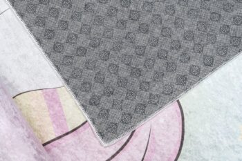 Farebný detský koberec s motívom jednorožca Šírka: 80 cm | Dĺžka: 150 cm