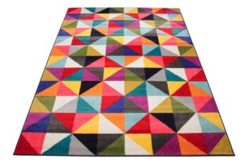 Farebný koberec s geometrickým vzorom Salsa Šírka: 140 cm | Dĺžka: 190 cm