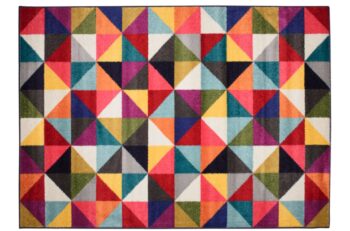 Farebný koberec s geometrickým vzorom Salsa Šírka: 80 cm | Dĺžka: 150 cm