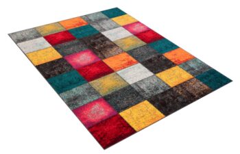 Farebný koberec s kockovaným vzorom Salsa Šírka: 80 cm | Dĺžka: 150 cm