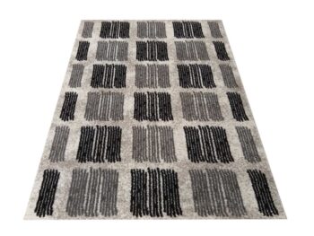 Fenomenálny béžový koberec v modernom designe Šírka: 120 cm | Dĺžka: 170 cm