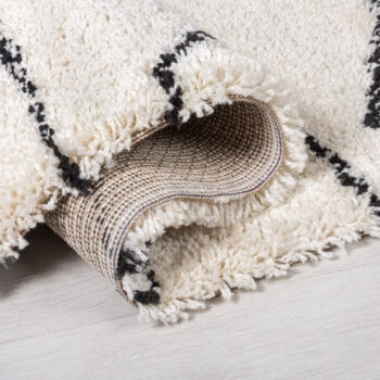 Flair Rugs, Kusový koberec Dakari Kush Berber Ivory, 160x230, biela, obývacia izba