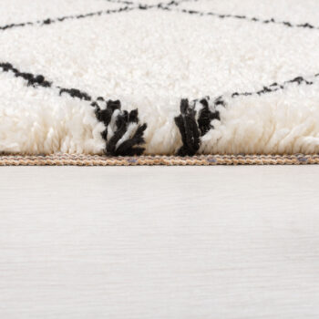 Flair Rugs, Kusový koberec Dakari Kush Berber Ivory, 160x230, biela, obývacia izba