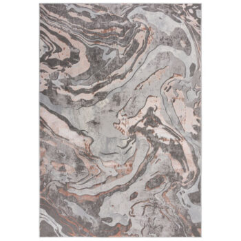 Flair Rugs, Kusový koberec Eris Marbled Blush, 160x230, ružová, obývacia izba