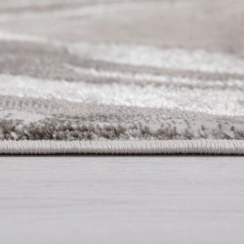 Flair Rugs, Kusový koberec Eris Marbled Silver, 200x290, šedá, kancelária