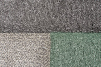 Flair Rugs, Kusový koberec Hand Carved Cosmos Mint / Grey / Cream, 200x290, zelená, kancelária