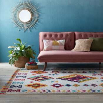 Flair Rugs, Kusový koberec Menara Coyote Cream, 160x230, viacfarebná, obývacia izba