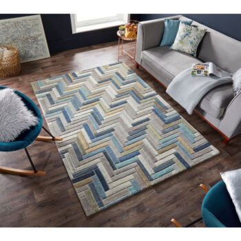 Flair Rugs, Kusový koberec Moda Russo Natural/Multi, 120x170, viacfarebná, chodba / predsieň